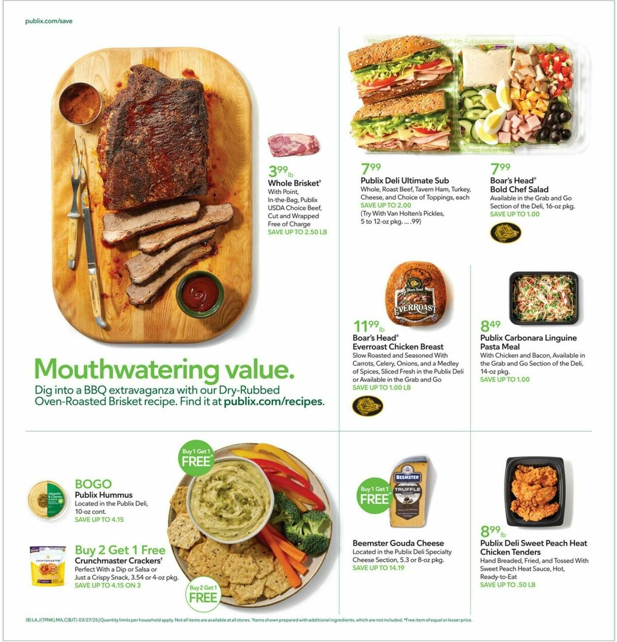 Publix Weekly Ad from March 27
