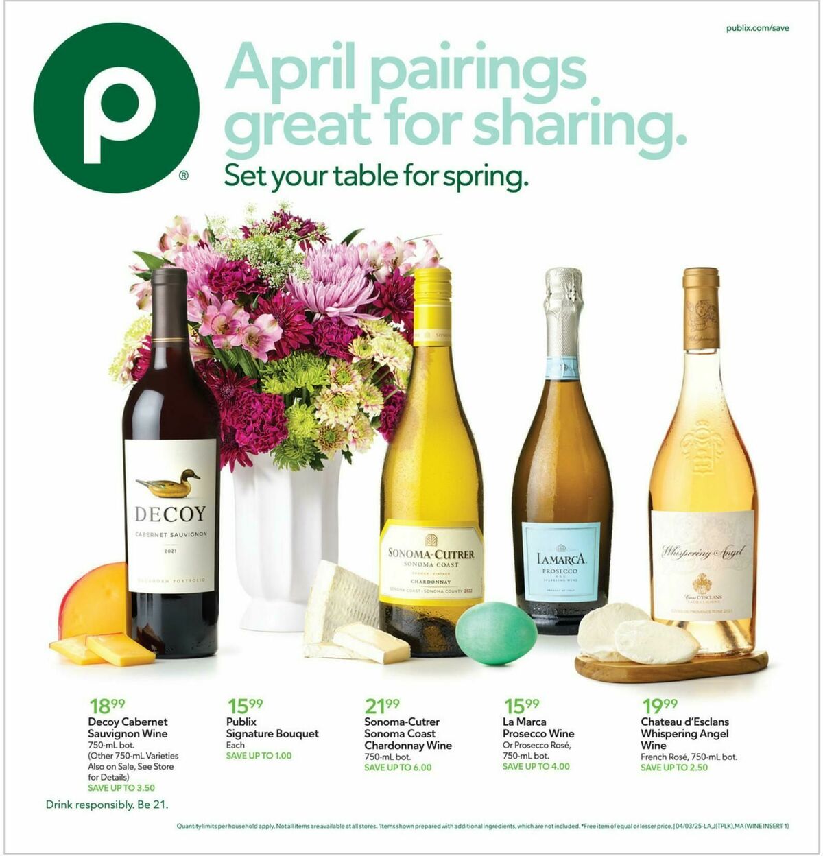 Publix Weekly Ad from April 3