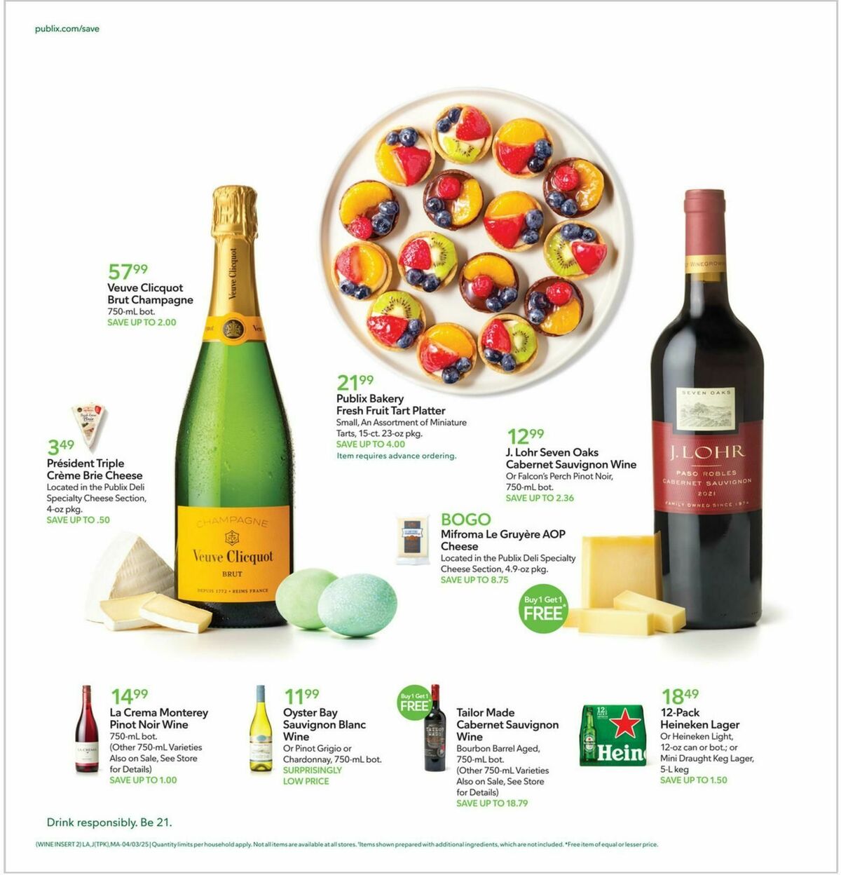Publix Weekly Ad from April 3