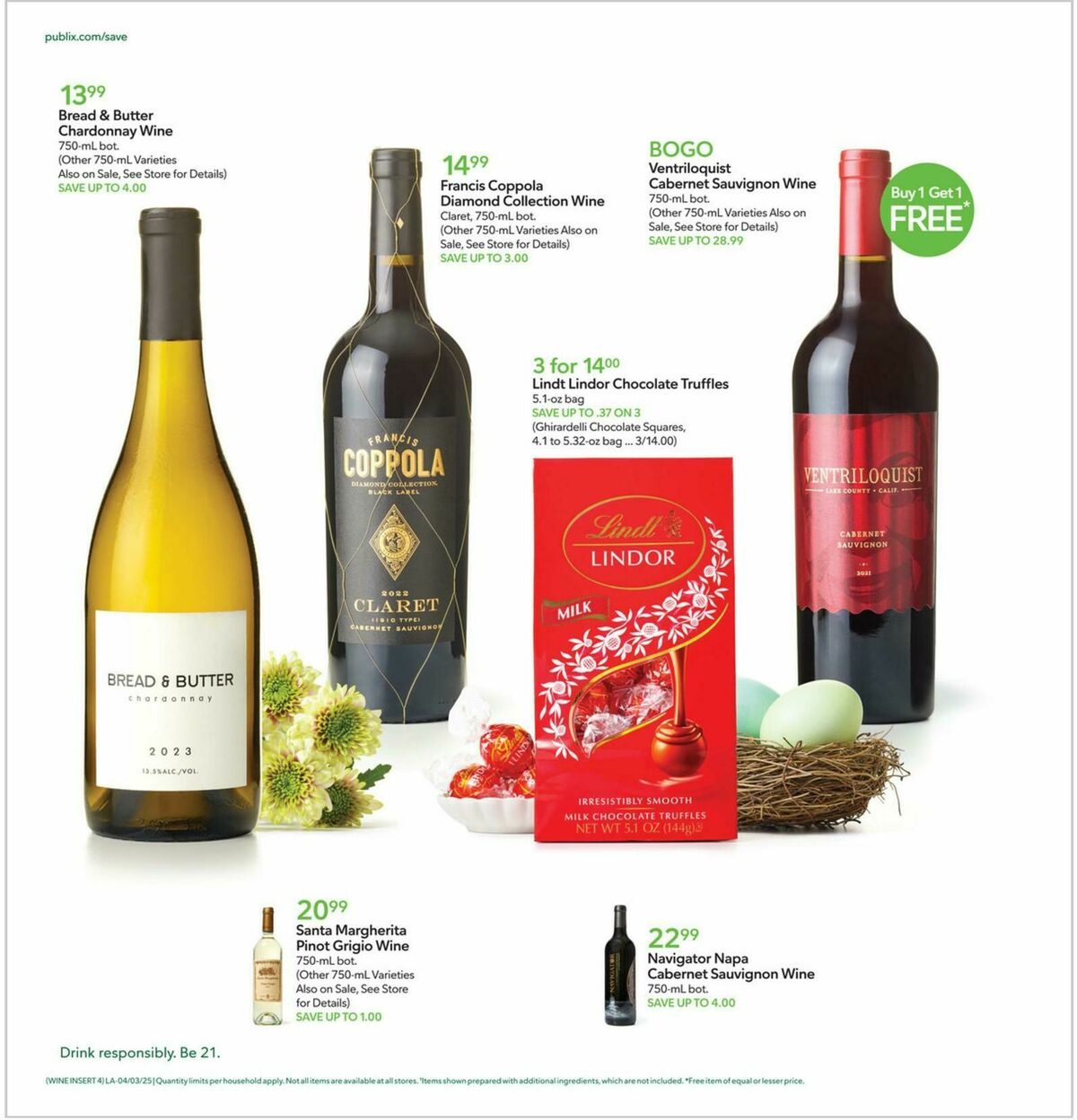 Publix Weekly Ad from April 3