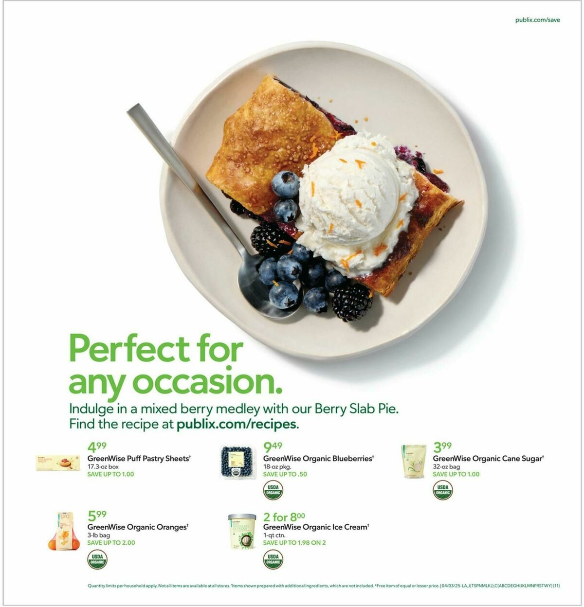 Publix Weekly Ad from April 3