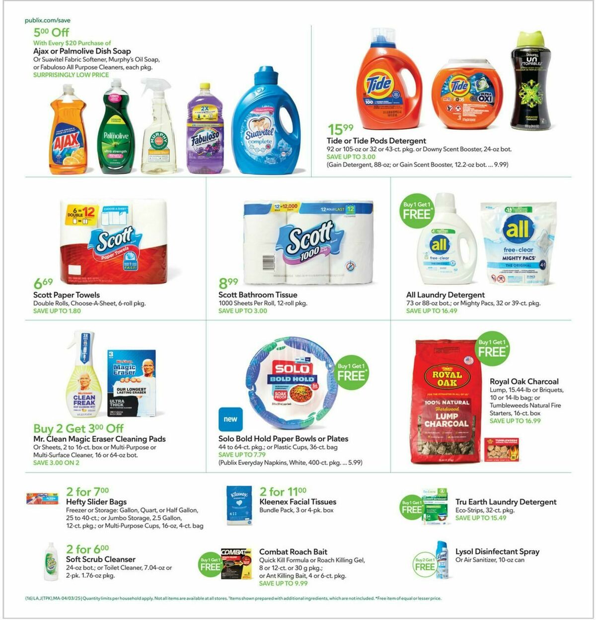 Publix Weekly Ad from April 3