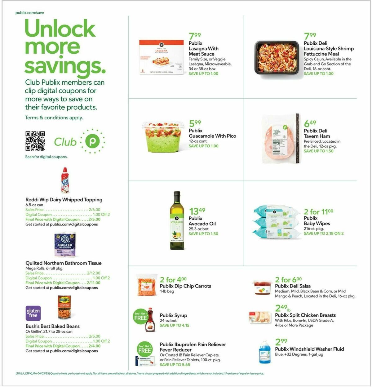 Publix Weekly Ad from April 3