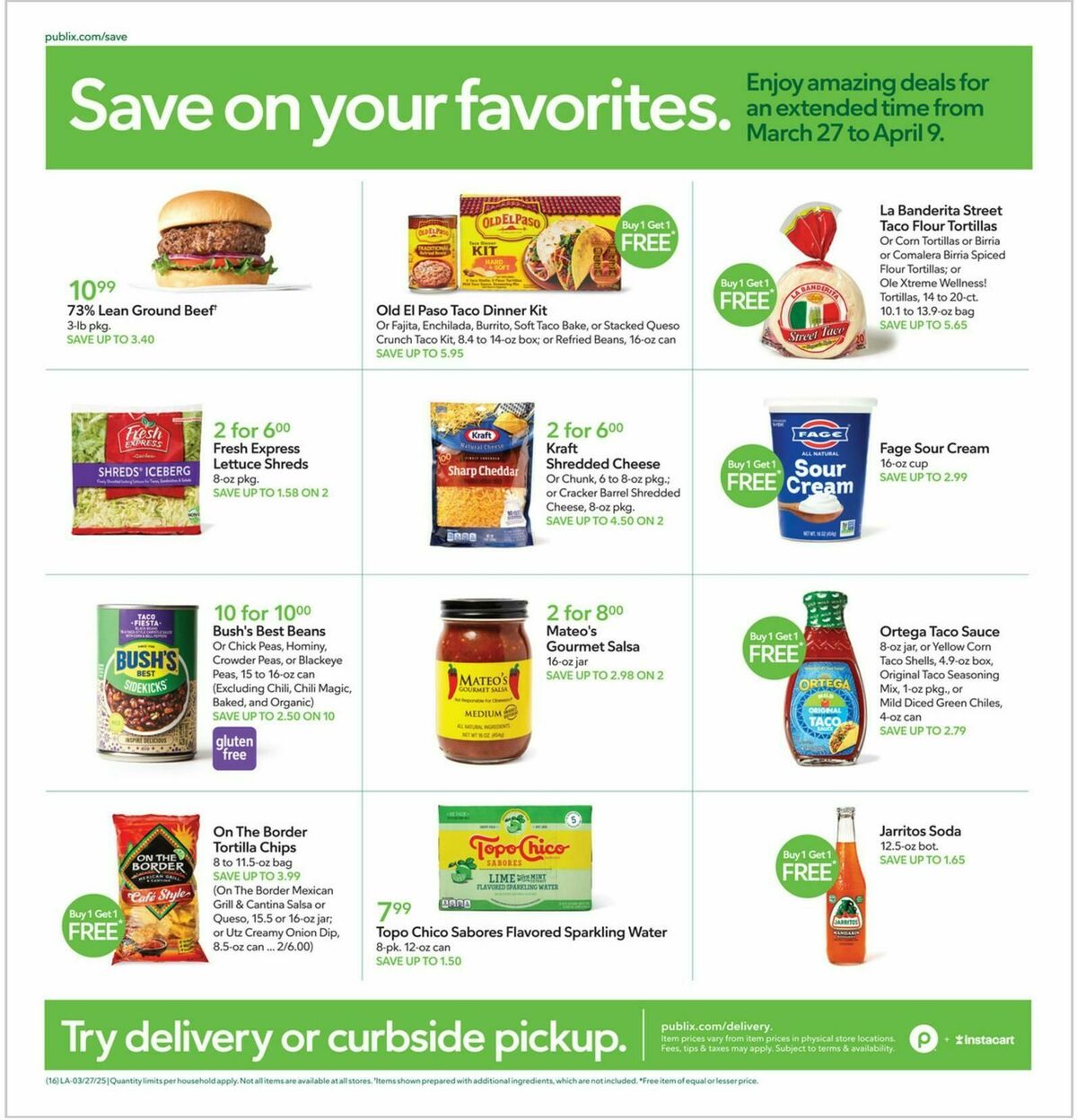 Publix Weekly Ad from April 3