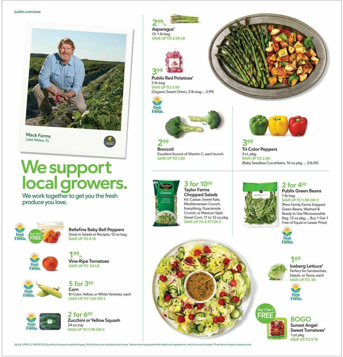 Publix Weekly Ad from April 3