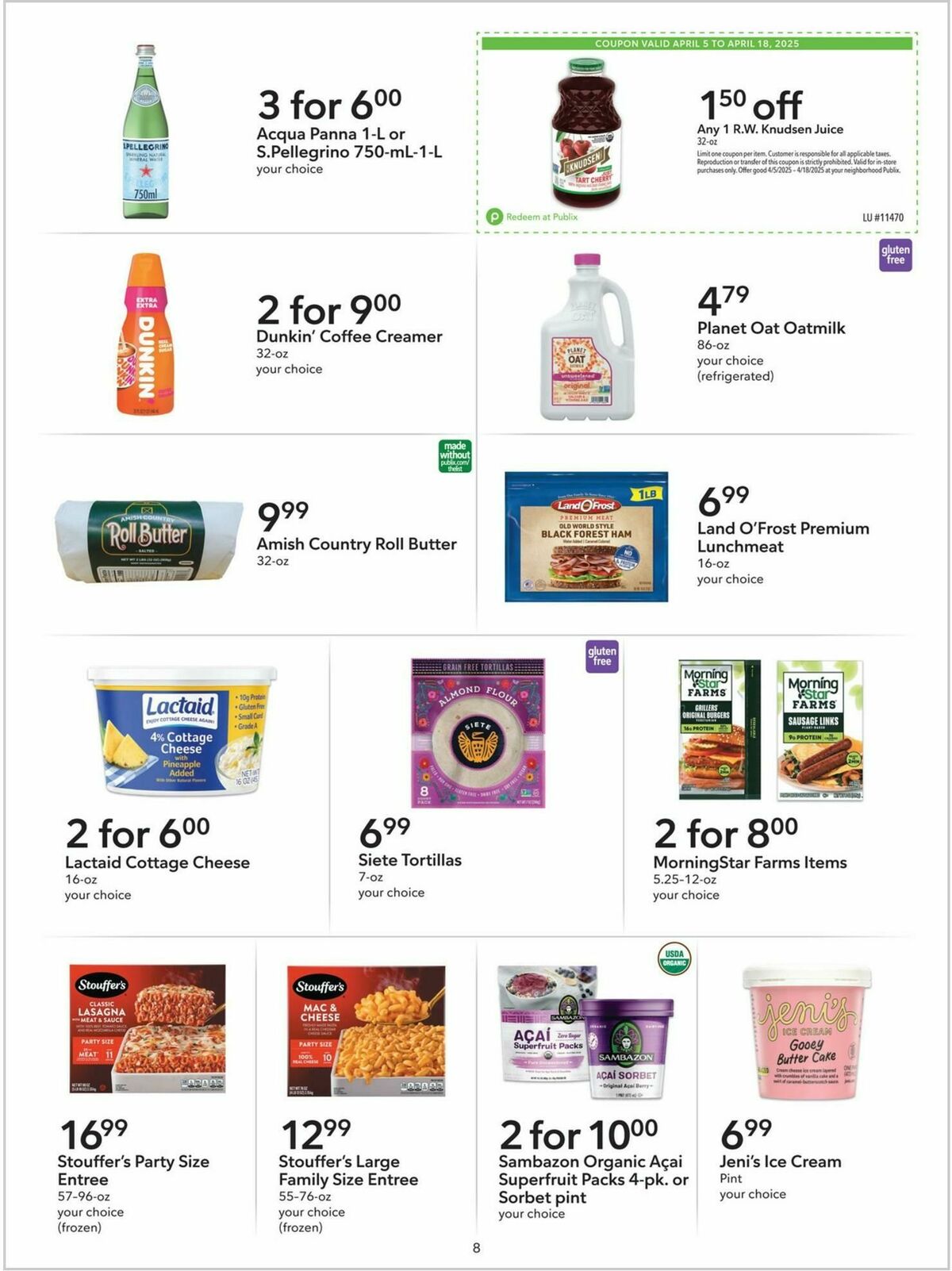 Publix Extra Savings Weekly Ad from April 5