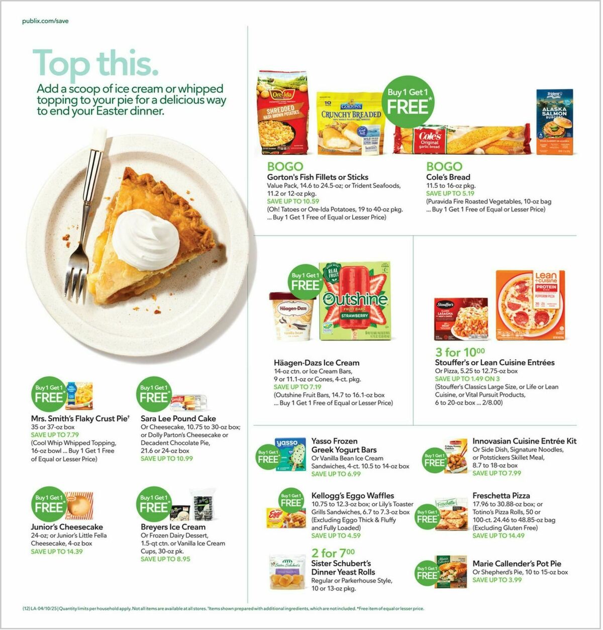 Publix Weekly Ad from April 10