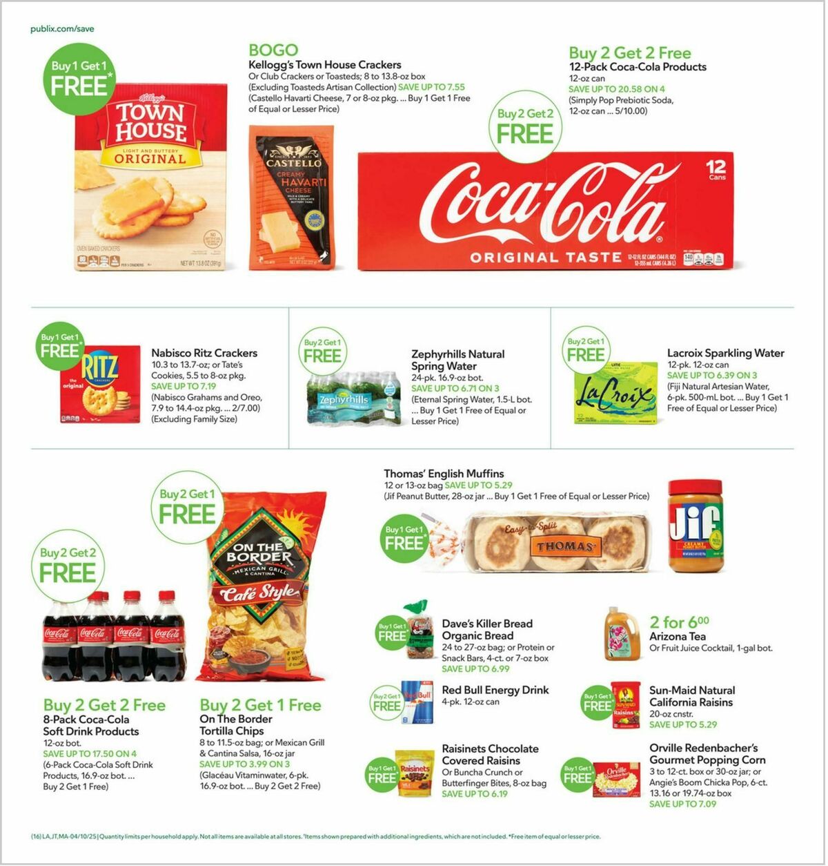 Publix Weekly Ad from April 10