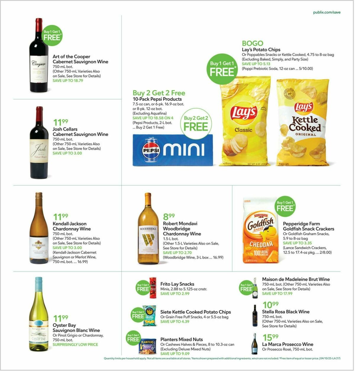 Publix Weekly Ad from April 10