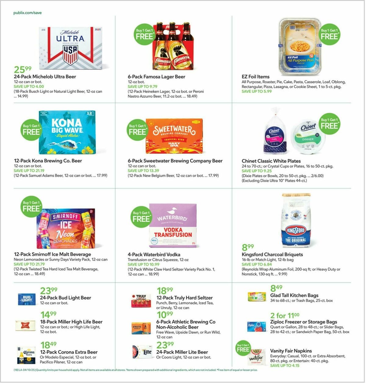 Publix Weekly Ad from April 10
