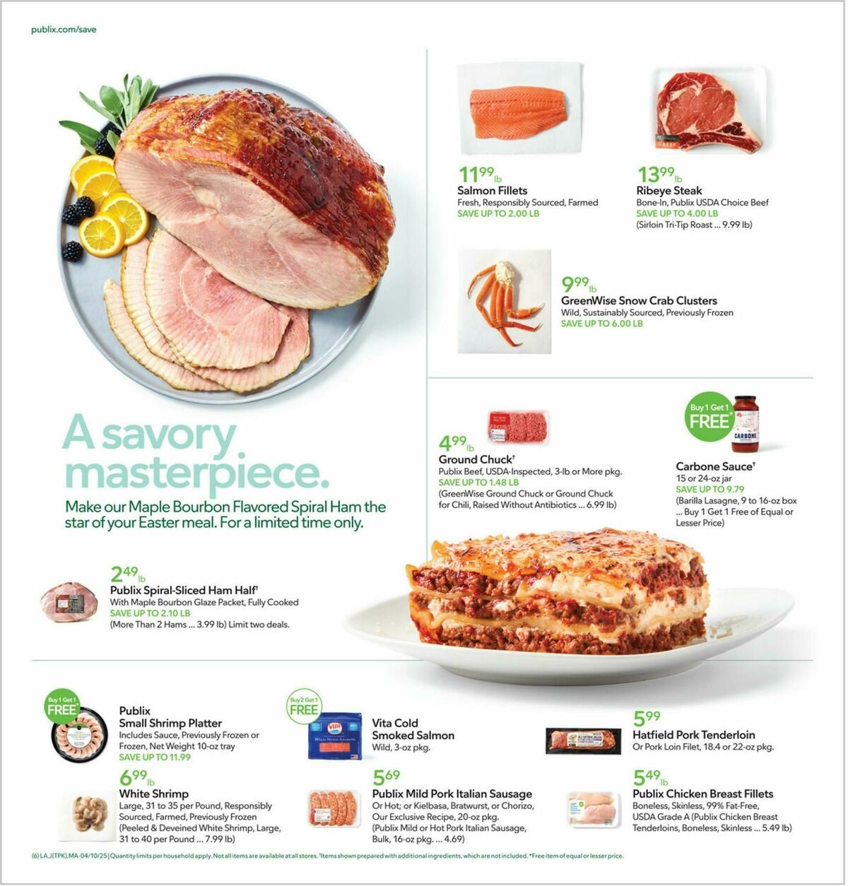 Publix Weekly Ad from April 10
