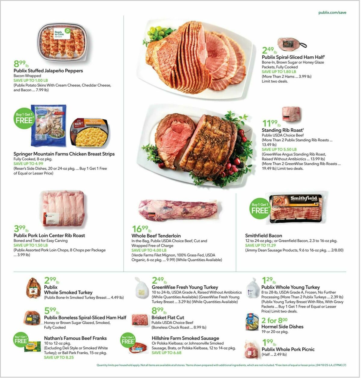 Publix Weekly Ad from April 10
