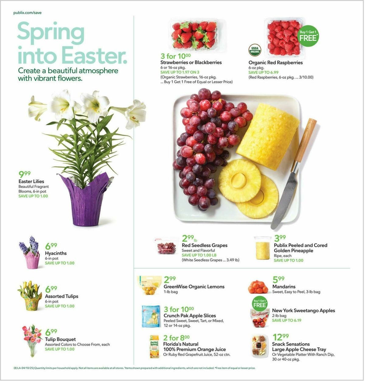 Publix Weekly Ad from April 10