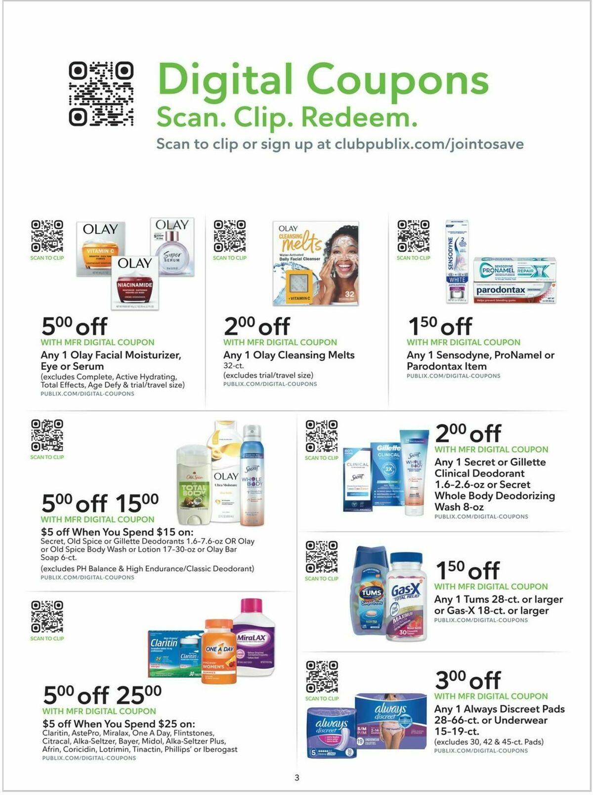 Publix Extra Savings Weekly Ad from April 19