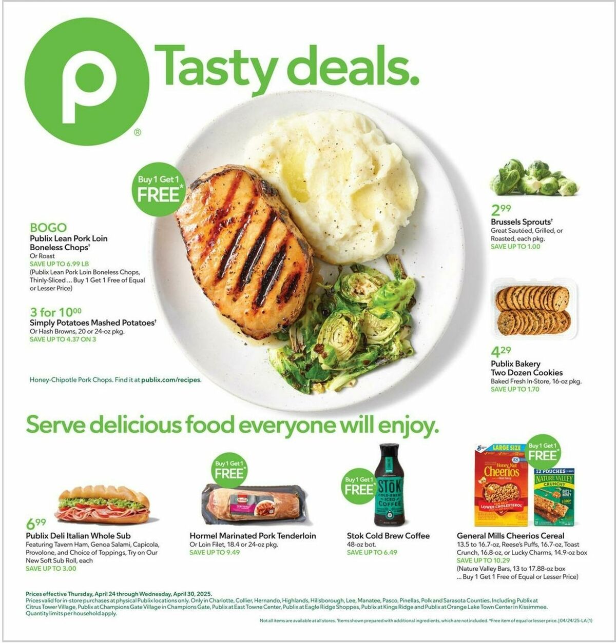 Publix Weekly Ad from April 24