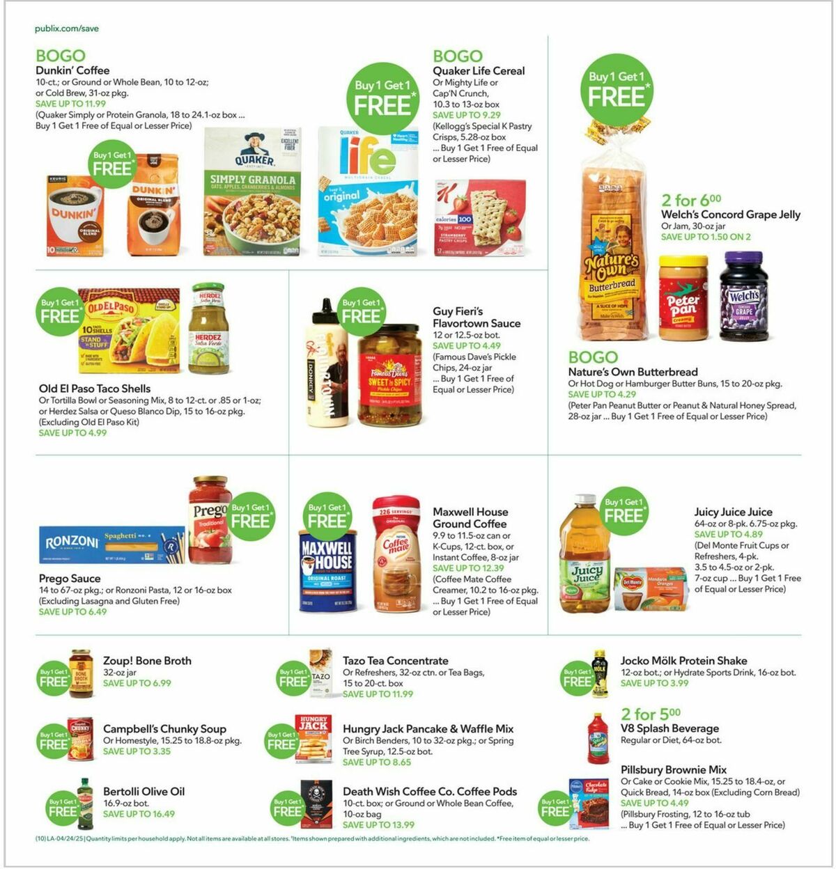 Publix Weekly Ad from April 24