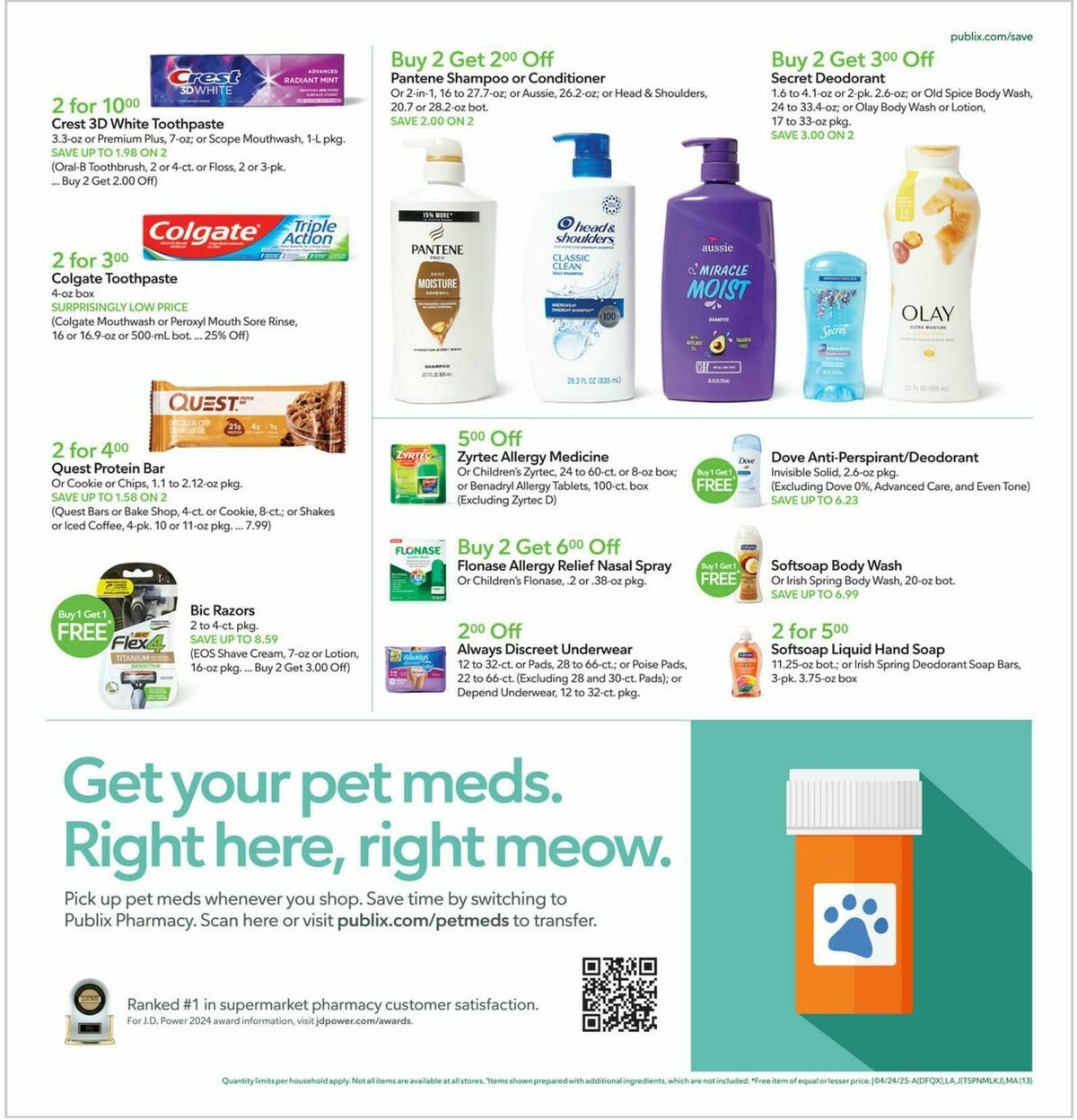 Publix Weekly Ad from April 24