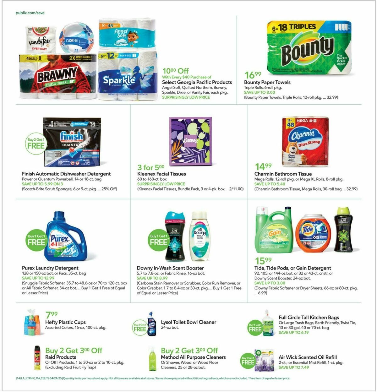Publix Weekly Ad from April 24
