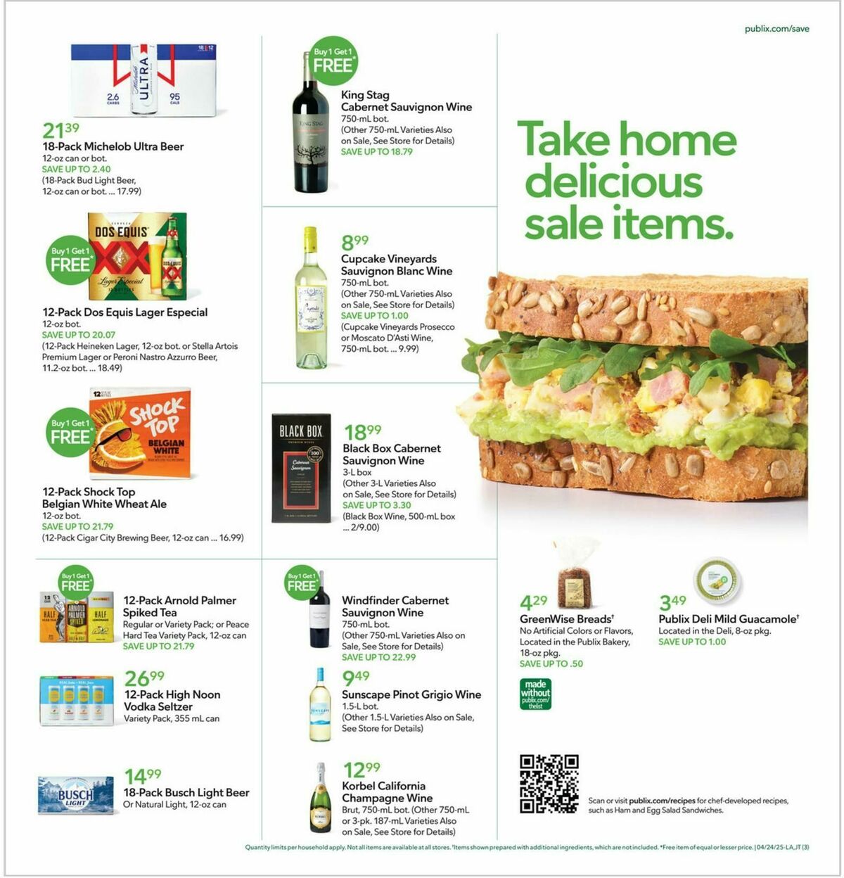 Publix Weekly Ad from April 24