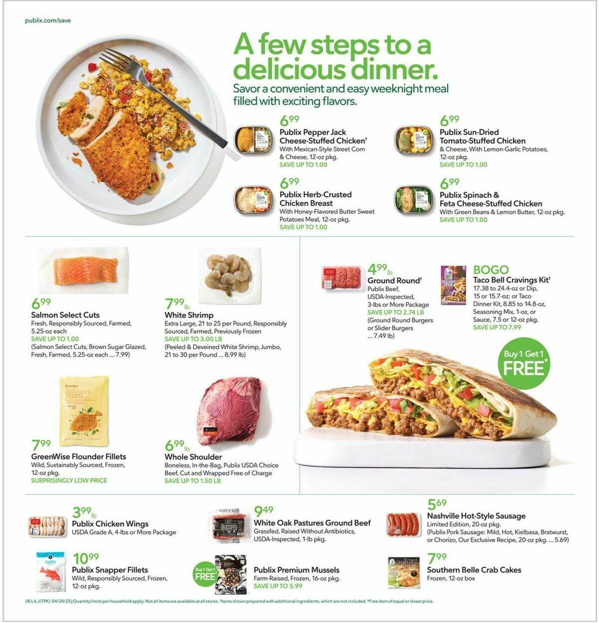Publix Weekly Ad from April 24
