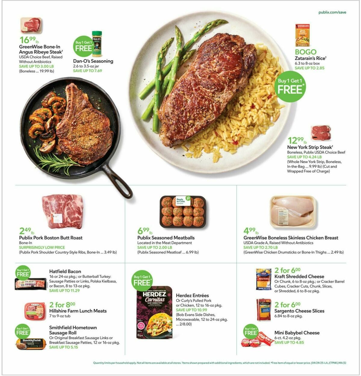 Publix Weekly Ad from April 24