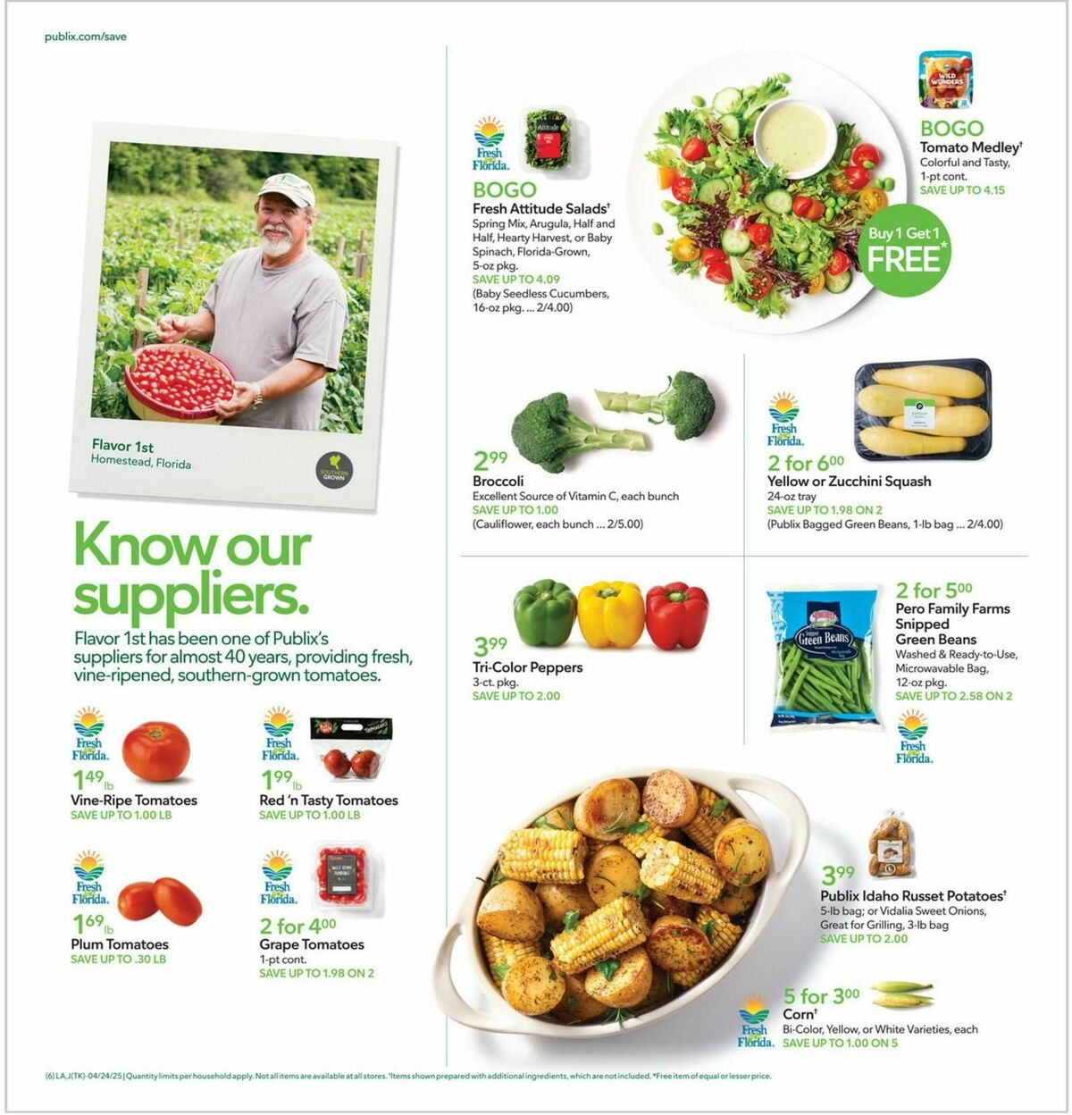 Publix Weekly Ad from April 24