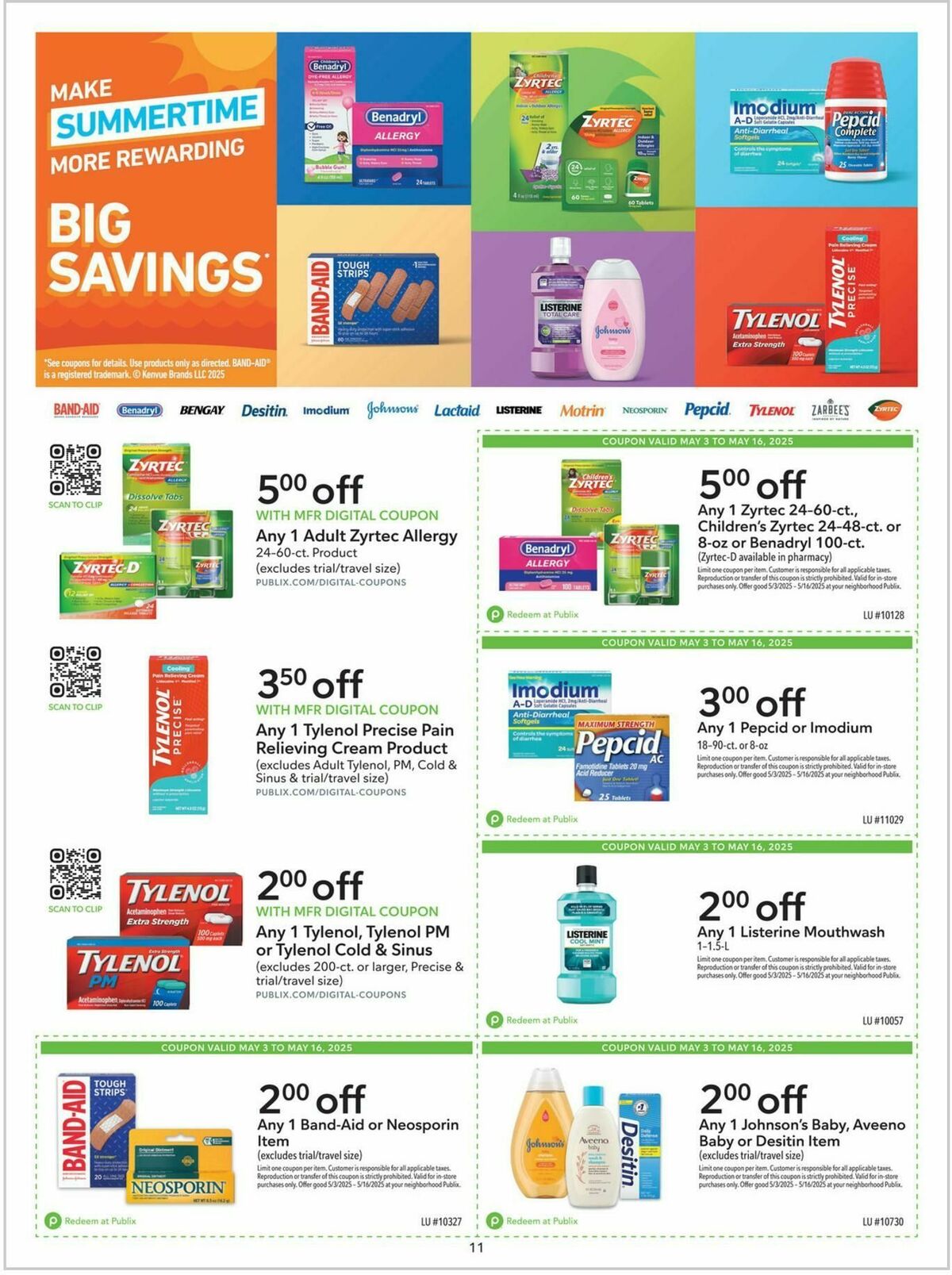 Publix Extra Savings Weekly Ad from May 3