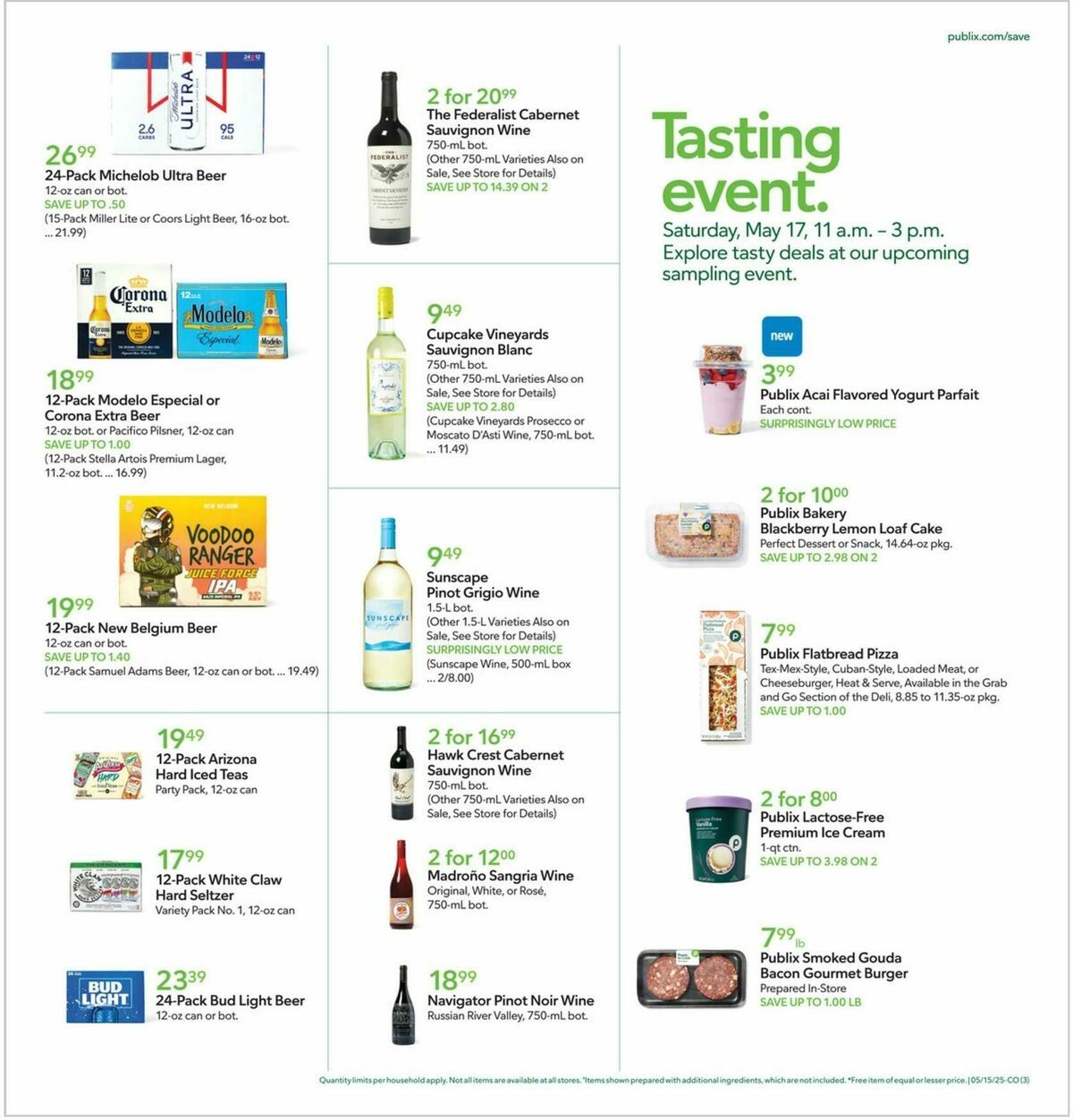 Publix Weekly Ad from May 14