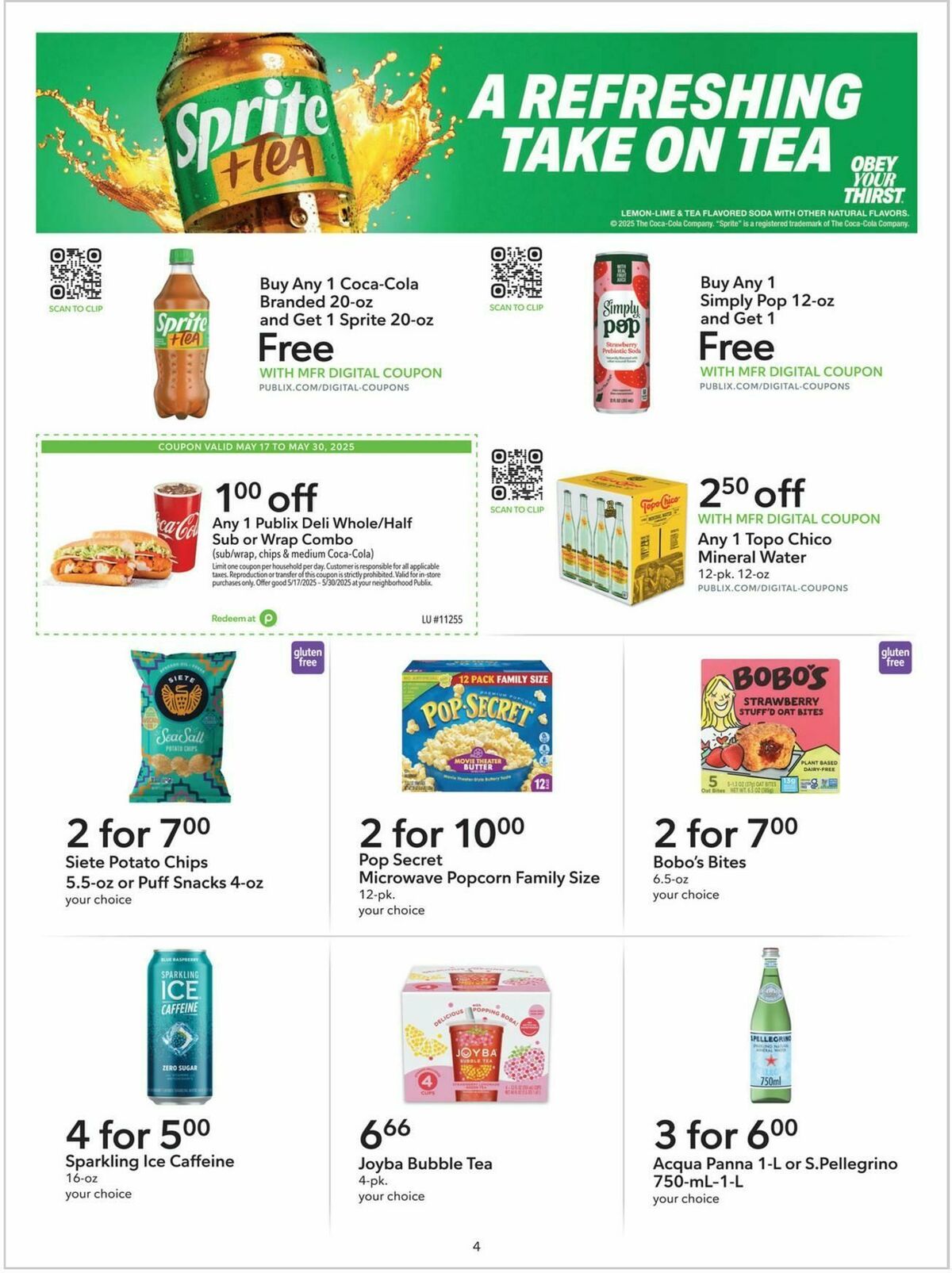Publix Extra Savings Weekly Ad from May 17