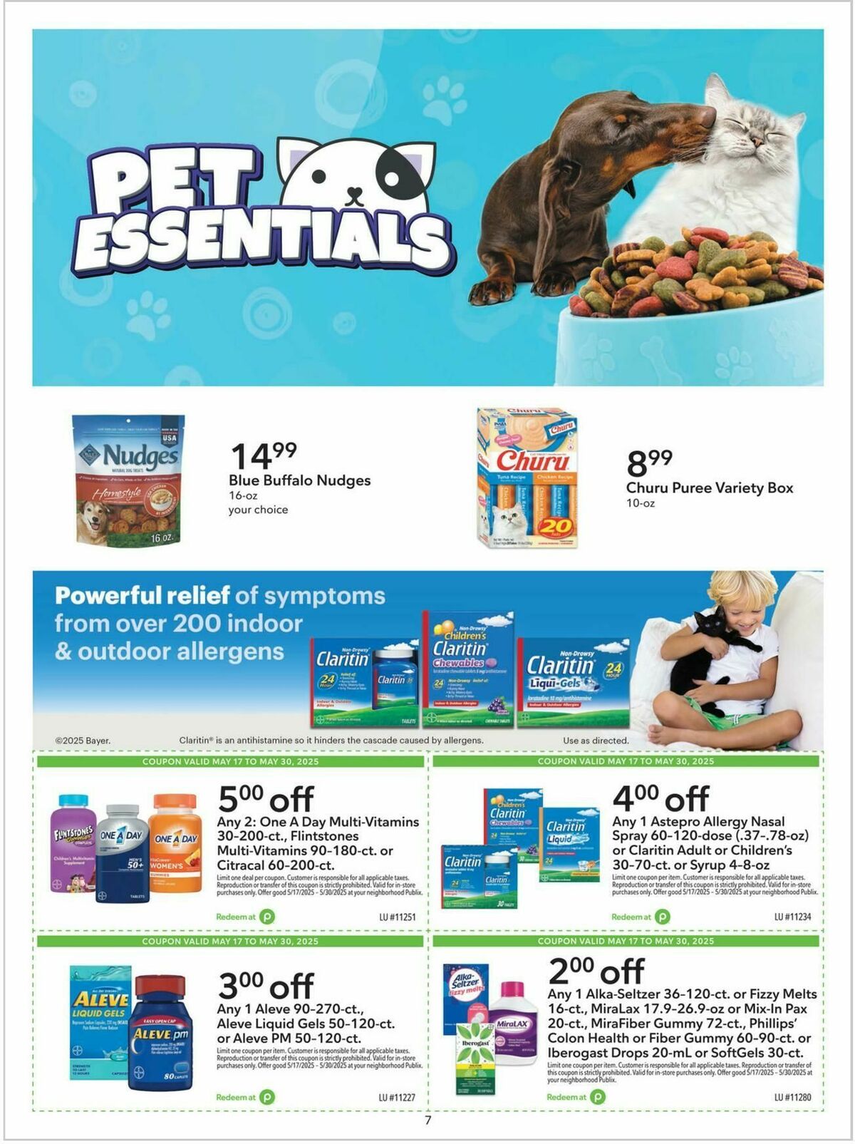 Publix Extra Savings Weekly Ad from May 17