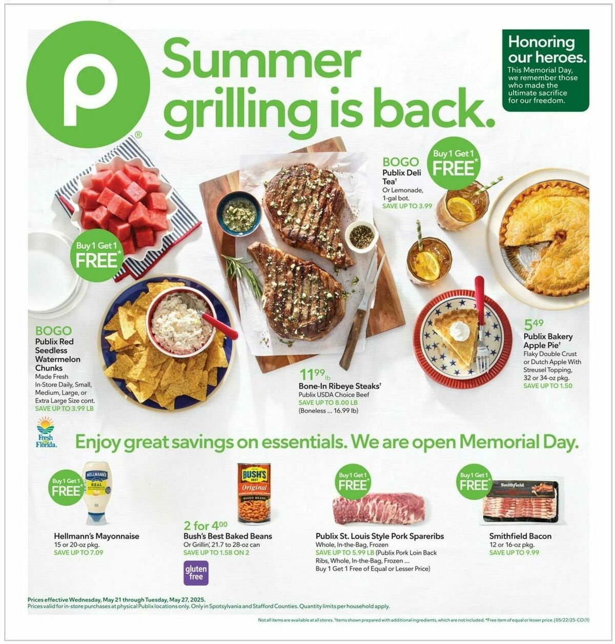 Publix Weekly Ad from May 21