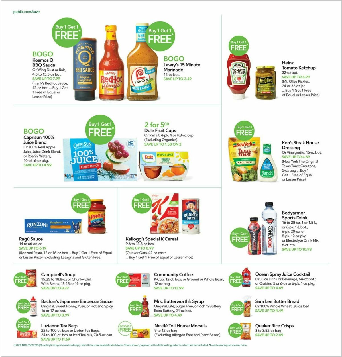 Publix Weekly Ad from May 21