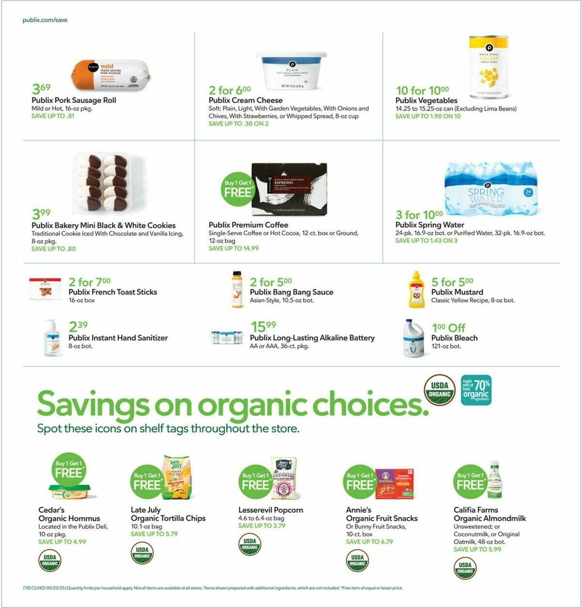 Publix Weekly Ad from May 21