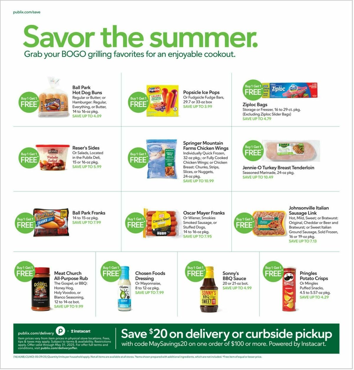 Publix Weekly Ad from May 28