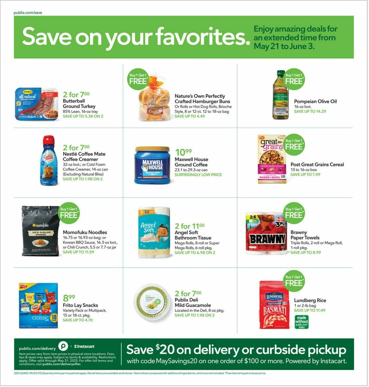 Publix Weekly Ad from May 28