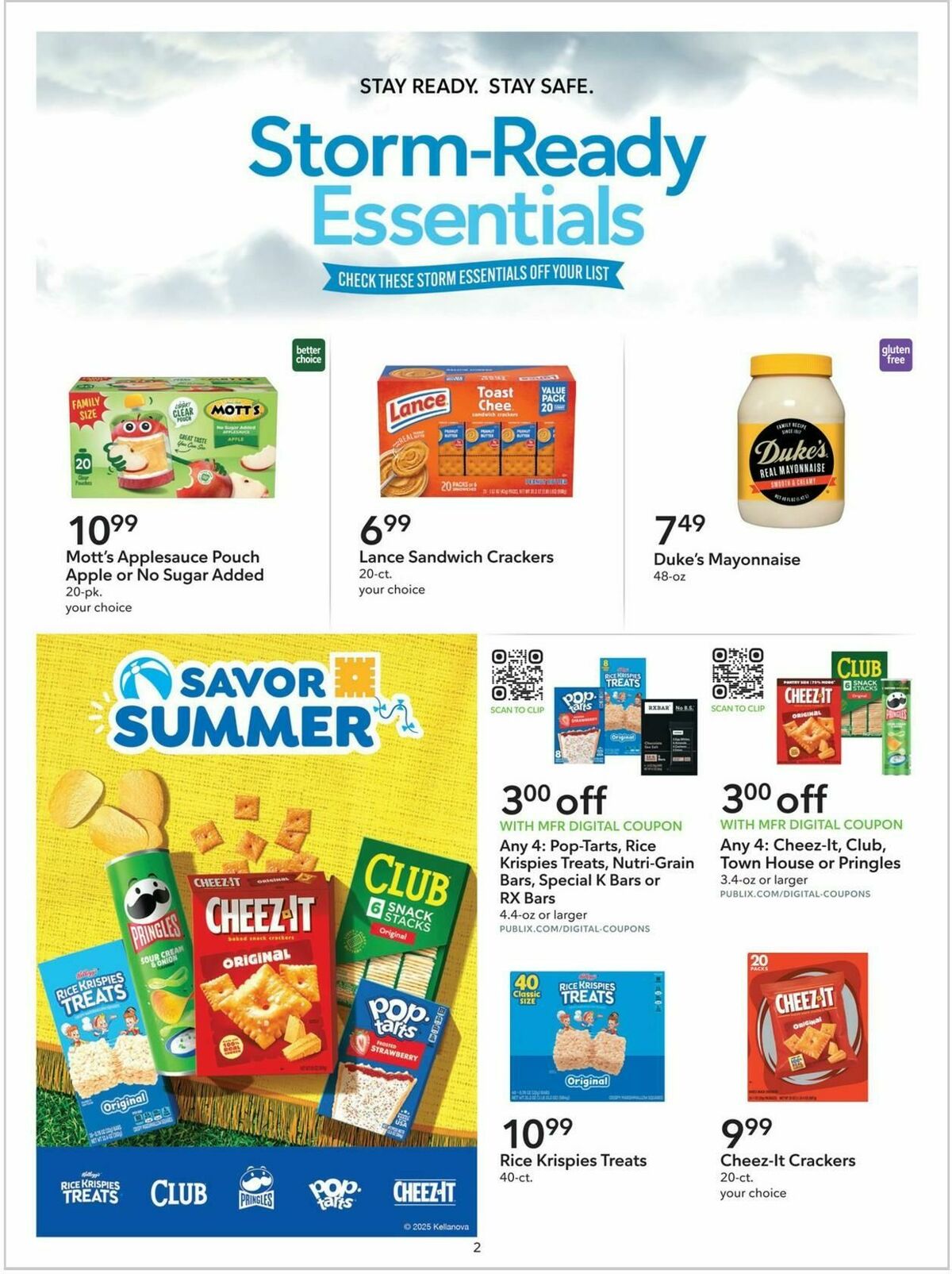 Publix Extra Savings Weekly Ad from May 31