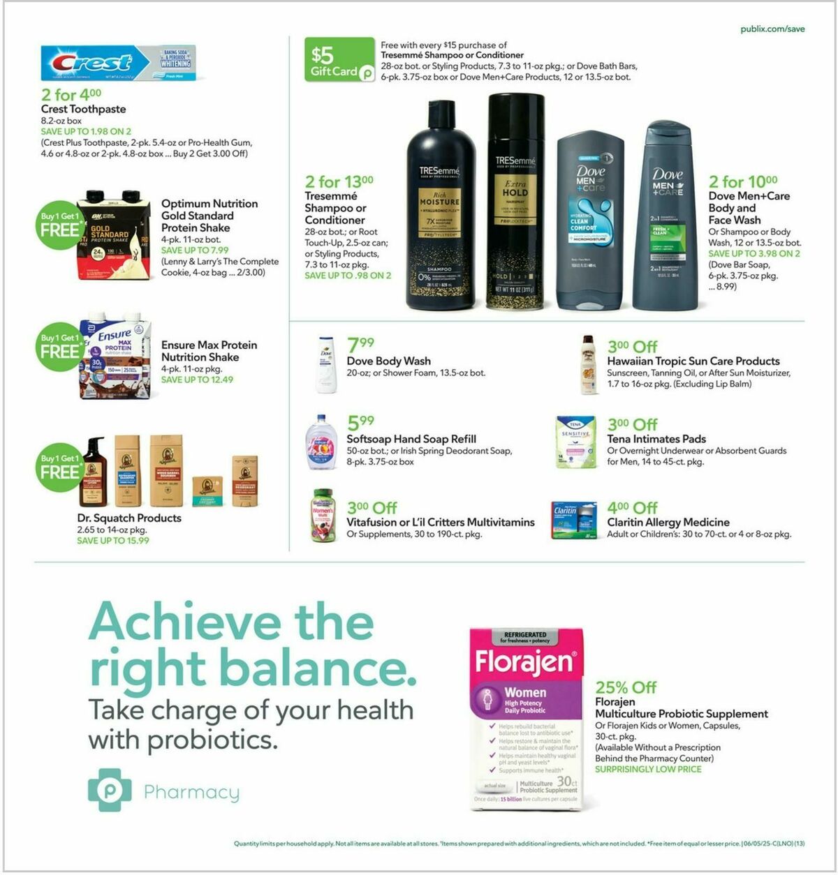 Publix Weekly Ad from June 4