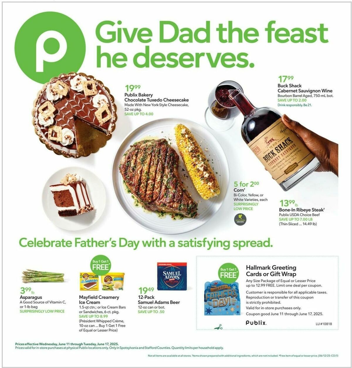 Publix Weekly Ad from June 11