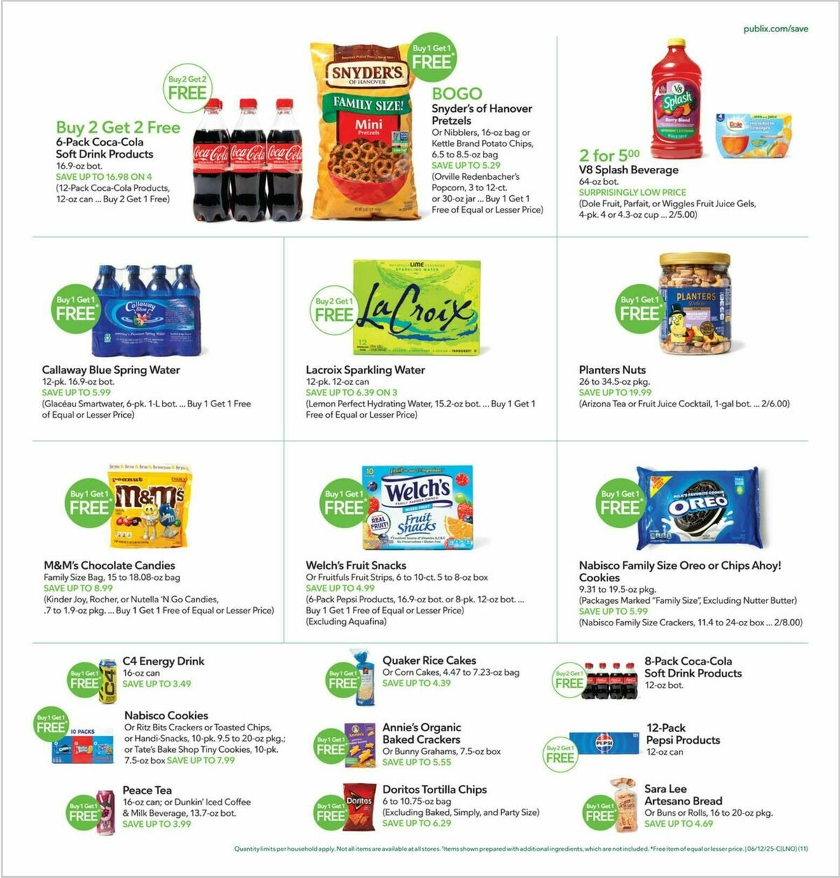 Publix Weekly Ad from June 11