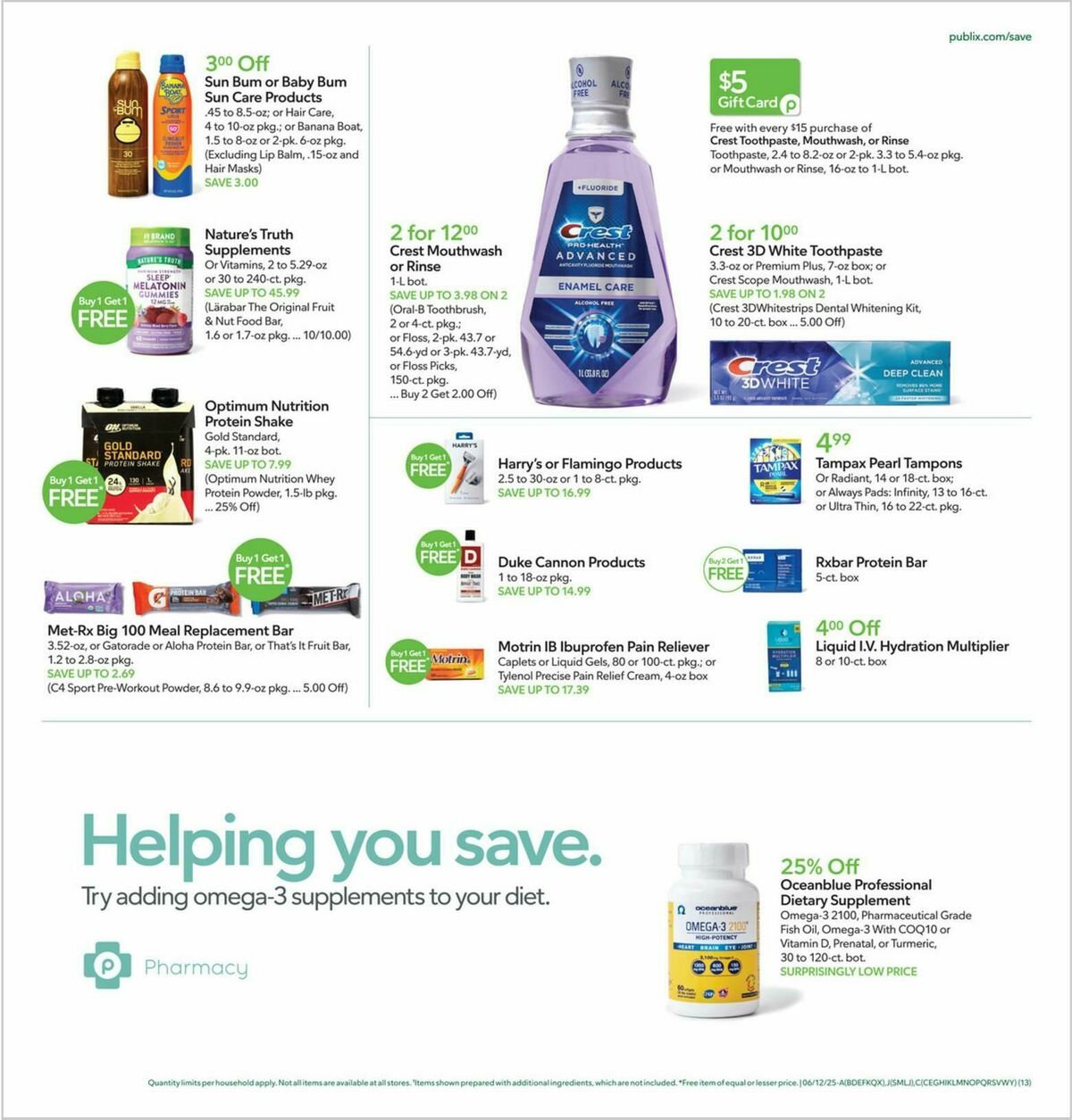 Publix Weekly Ad from June 11