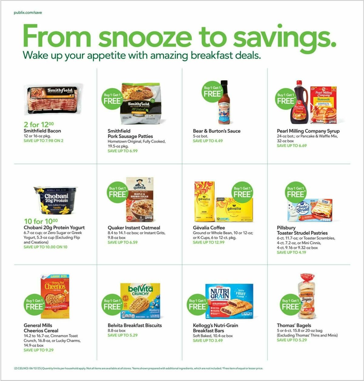 Publix Weekly Ad from June 11