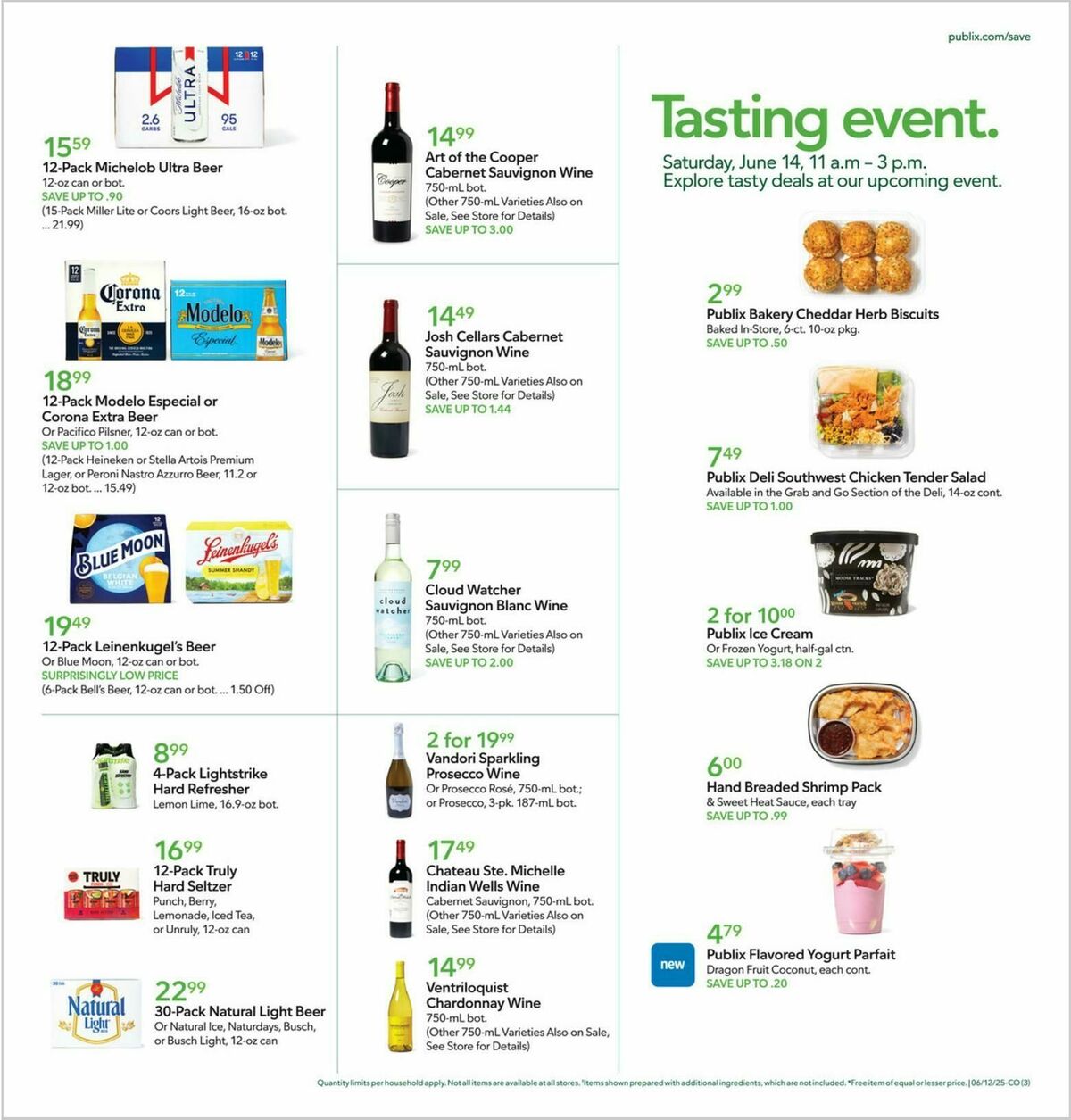 Publix Weekly Ad from June 11