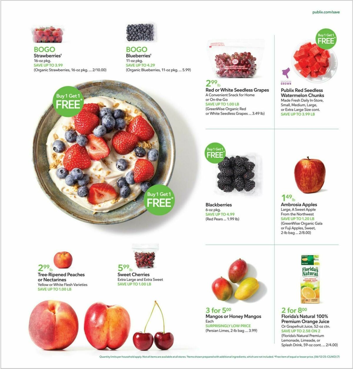 Publix Weekly Ad from June 11