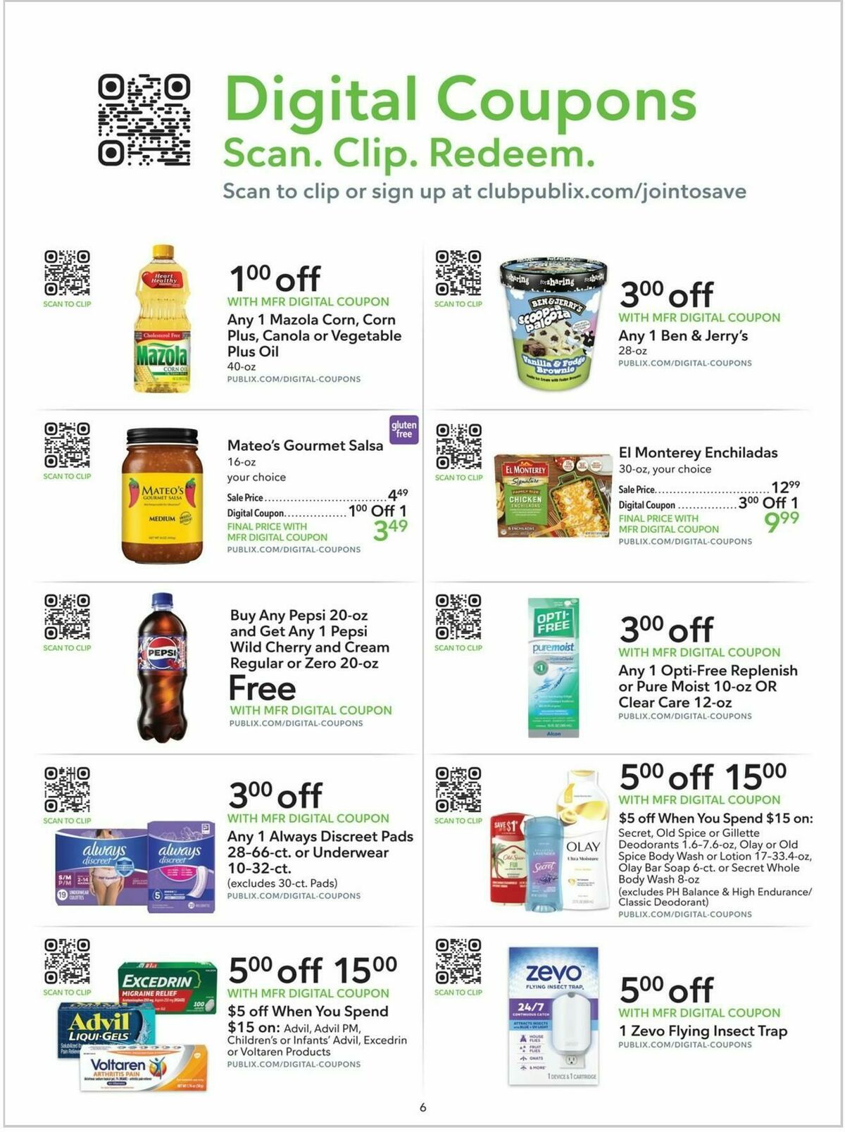 Publix Extra Savings Weekly Ad from June 14