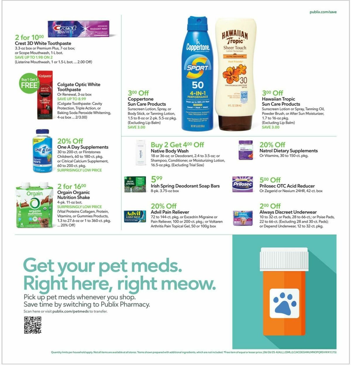 Publix Weekly Ad from June 25