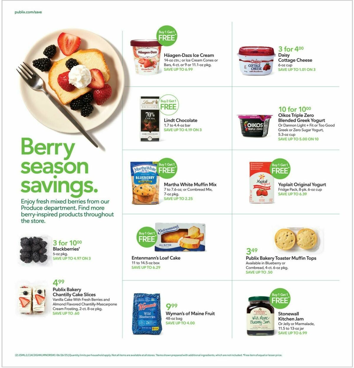 Publix Weekly Ad from June 25