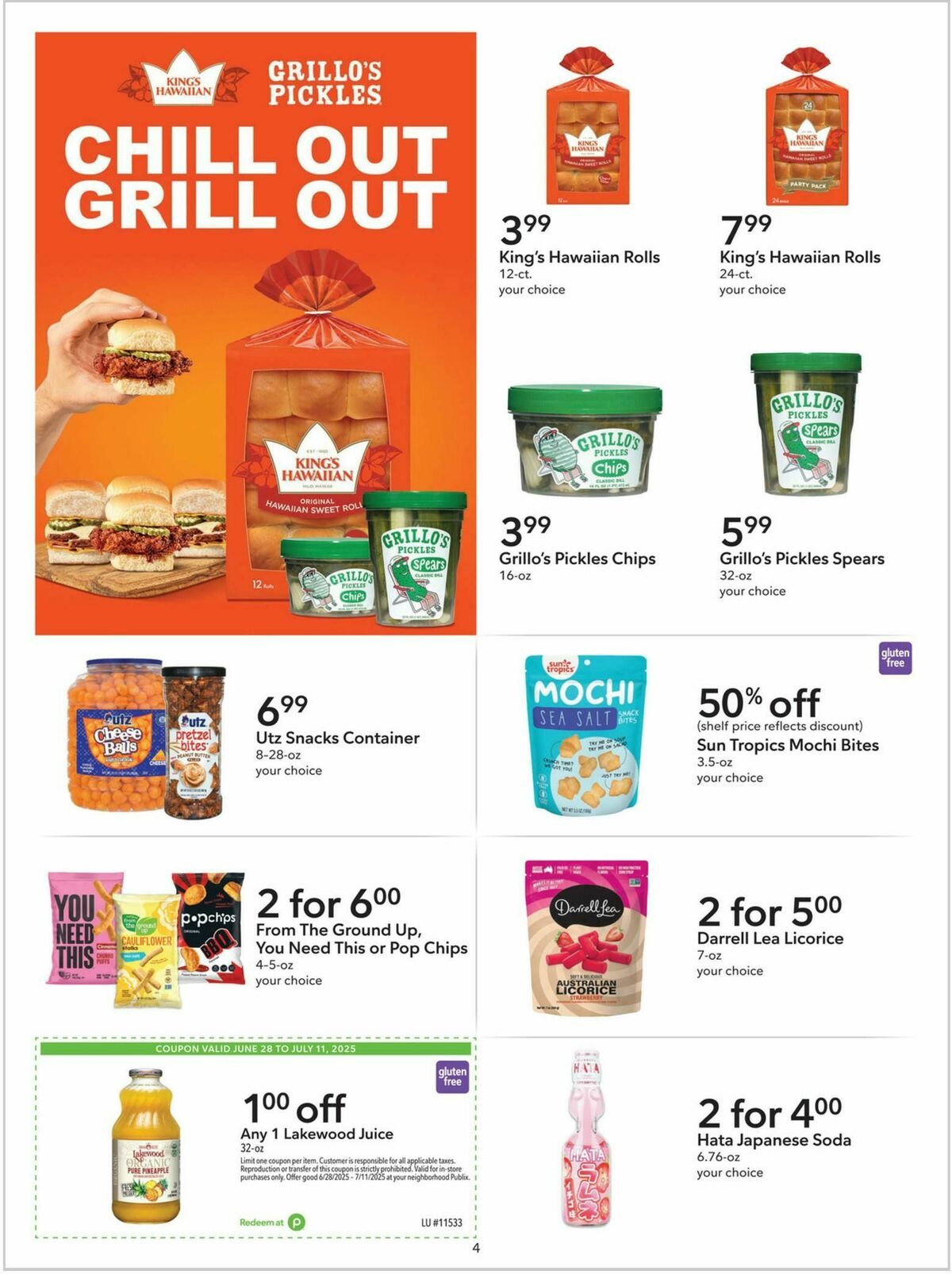 Publix Extra Savings Weekly Ad from June 28