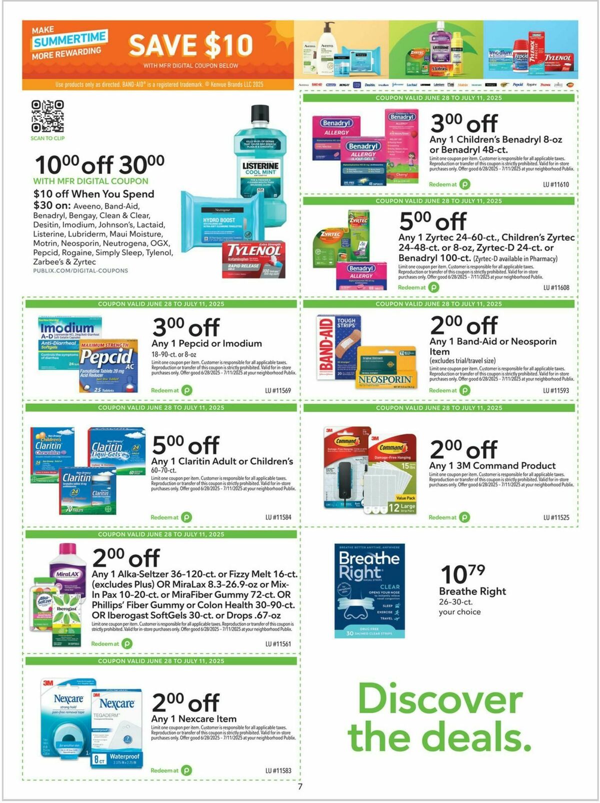 Publix Extra Savings Weekly Ad from June 28