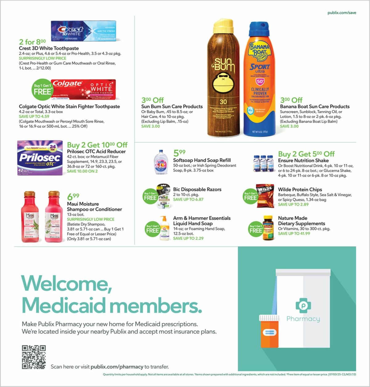 Publix Weekly Ad from July 2