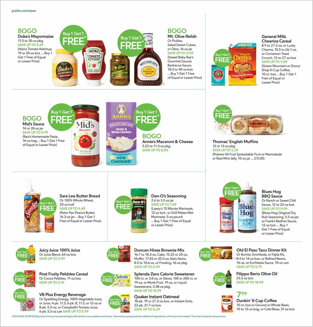 Publix Weekly Ad from July 2